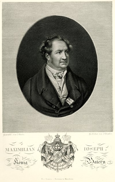 Maximilian I. Joseph (Bayern) by German School